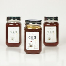 [HAENAME] Jocheong(Grain syrup) 600g _ Grain syrup made of rice, Korean traditional syrup, Delicious and healthy vegan food, Made in Korea