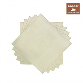[Copper Life] Natural antibacterial Copper Fabric Baby Handkerchief , beige (5P, 10P) _Hypoallergenic, non-fluorescent, Antiviral antibacterial, Deodorant, Anti-static _Made in KOREA