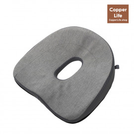 [Copper Life] Comfort Copper Fiber Tailbone Hemorrhoids Cushion, Apple Cushion, Electromagnetic Wave Blocking, Anti-static, Deodorizing, Antimicrobial_Made in KOREA