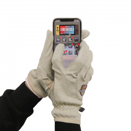 [Copper Life] Copper Fiber Gloves _ Smart Touch Screen Capable, Electromagnetic Wave Blocking, Anti-static, Deodorizing, Antimicrobial _ Made in KOREA