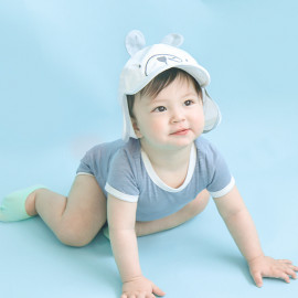 [BABYBLEE] A18314 _ Tow Tone Baby cap Baseball Cap Infant Sun Hat, Infant Toddler Kids Baseball Cap  _ Made in KOREA