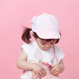 [BABYBLEE] A19312 _ Flori Mesh cap Baseball Cap Infant Sun Hat, Infant Toddler Kids Baseball Cap Cool Cap _ Made in KOREA