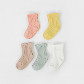 [BABYBLEE] F17201 Haliboyeonsaeg Toddle Socks 5SET, Kids Socks, Non-Slip, Children Socks, Infant Socks _ Made in KOREA