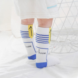[BABYBLEE] F20301 The Boom Long Neck Socks, Children Socks, Girls Socks, Kids Socks _ Made in KOREA