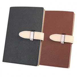 [WOOSUNG] DOKDO_Saffiano pattern Passport Holder Cover Wallet, Travel wallet, Notepad cover with 60 pages notepad_Made in KOREA