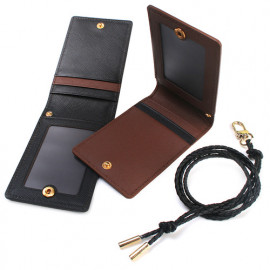[WOOSUNG] DOKDO_Slim Minimalist Front Pocket Wallet, Credit Card Holder Wallet, Bi-fold wallet with leather string _Made in KOREA