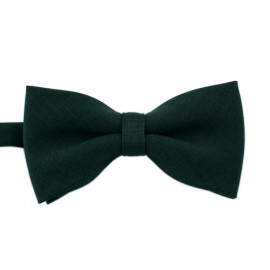 [MAESIO] BOW7178 BowTie  Solid Cotton Green  _ Pre-tied bow ties Formal Tuxedo for Adults & Children, For Men Boys, Business Prom Wedding Party, Made in Korea
