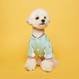 [FLOT] Stadium Jumper, Mint, Dog Clothes _ Dog Shirts, Pet T-Shirts _ Made in KOREA