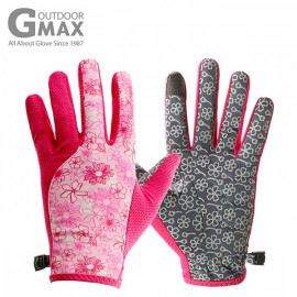 [BY_Glove] GMS10038 G-Max Daisy Outdoor Gloves Mesh material to absorb sweat and improve ventilation, and silicone patch prevents slipping.