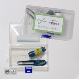 [ECOUS] Cotton sanitary pad making tool package _ Sewing Needle Button Subsidiary, Cotton sanitary pad DIY Kit, Made in Korea
