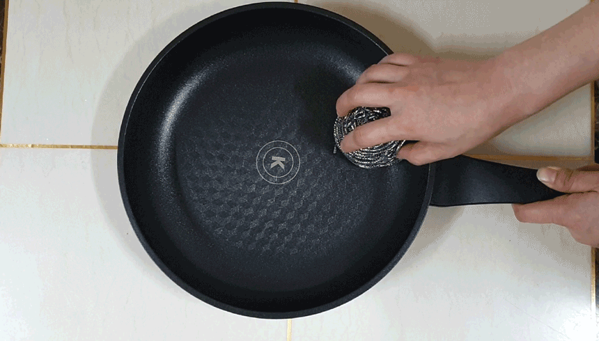 KOMAN] Olive IH Titanium Coated Frying Pan 28cm